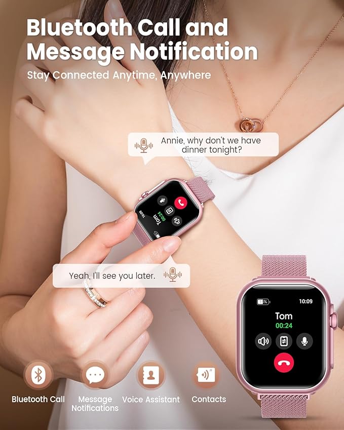 watcg 4 Smart Watch for Women Men Fitnes - Image 3